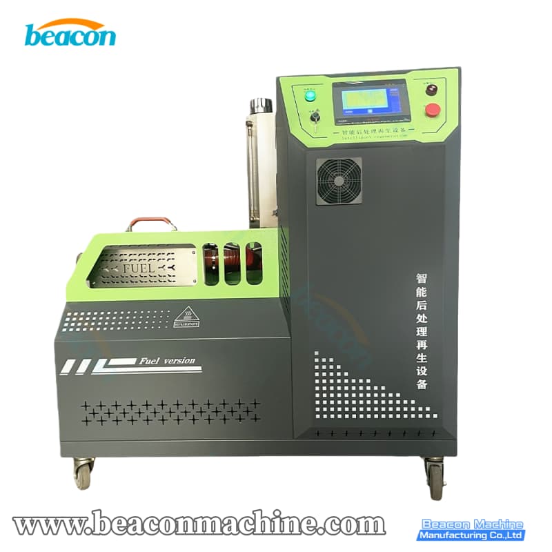 fuel burner cleaning machine